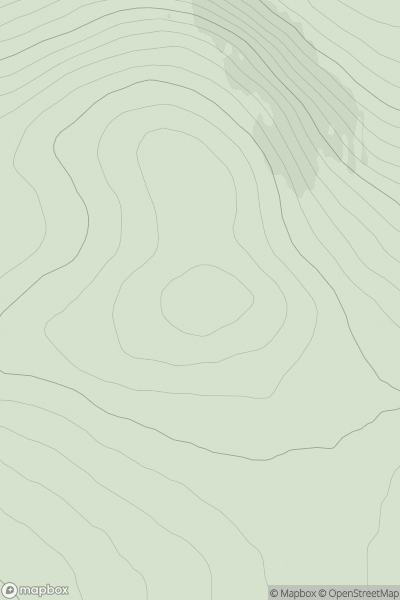 Thumbnail image for Creag nam Fiadh [Altnaharra to Dornoch] [NC841237] showing contour plot for surrounding peak
